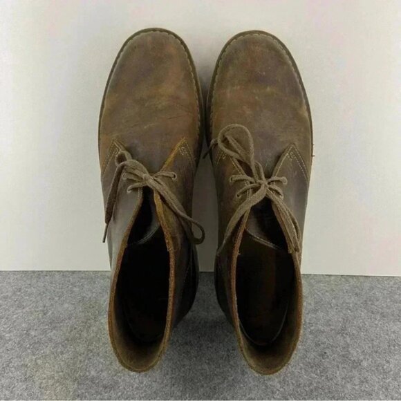 Clarks Original Desert Boot - Leather Lace Up Chuck Shoes Ankle Boot Men’s 10.5 - Picture 9 of 14